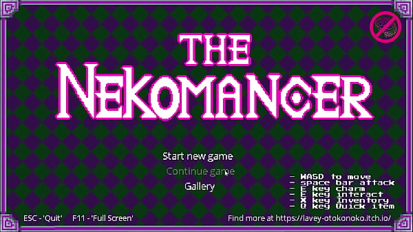 Gameplay The Nekomancer #1 Niedlicher Femboy Catboy kämpft gegen Monster